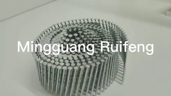 Latest Price Ruifeng Brand 16 Deg Wire Coil Pneumatic Gun Nails, Fiting for Senco, Max, Bex, Pasload, etc.