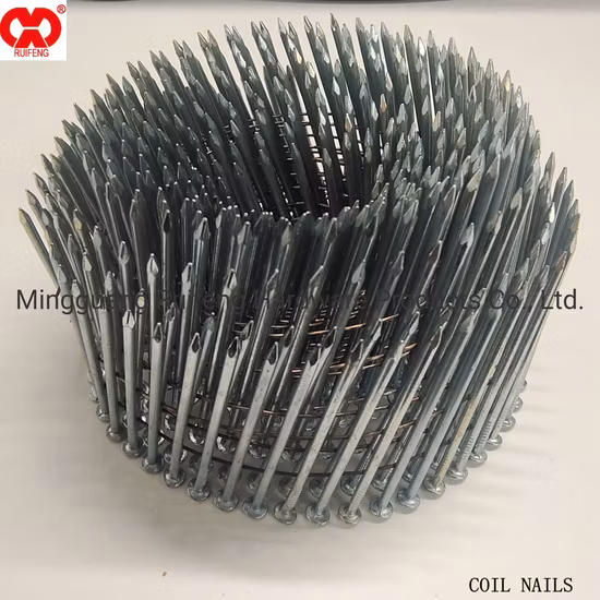 Latest Price Ruifeng Brand 16 Deg Wire Coil Pneumatic Gun Nails, Fiting for Senco, Max, Bex, Pasload, etc.